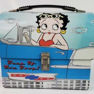 🎬 Betty Boop " Beep If You Boop" Chevy Lunch Tin